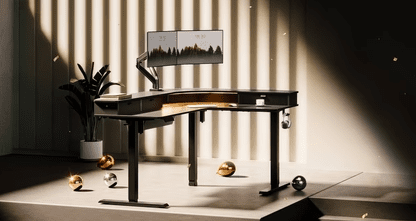 How a Standing Desk and Monitor Arm Can Improve Your Workflow - HUANUO