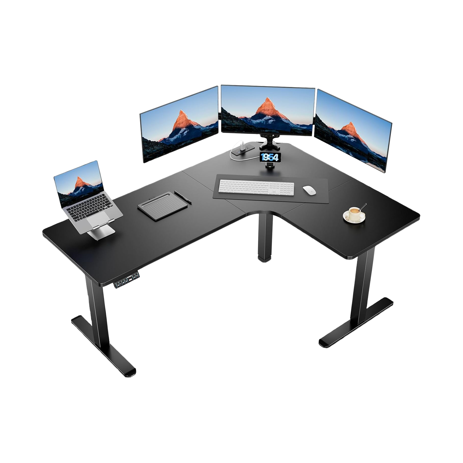 Standard L-Shaped Standing Desk