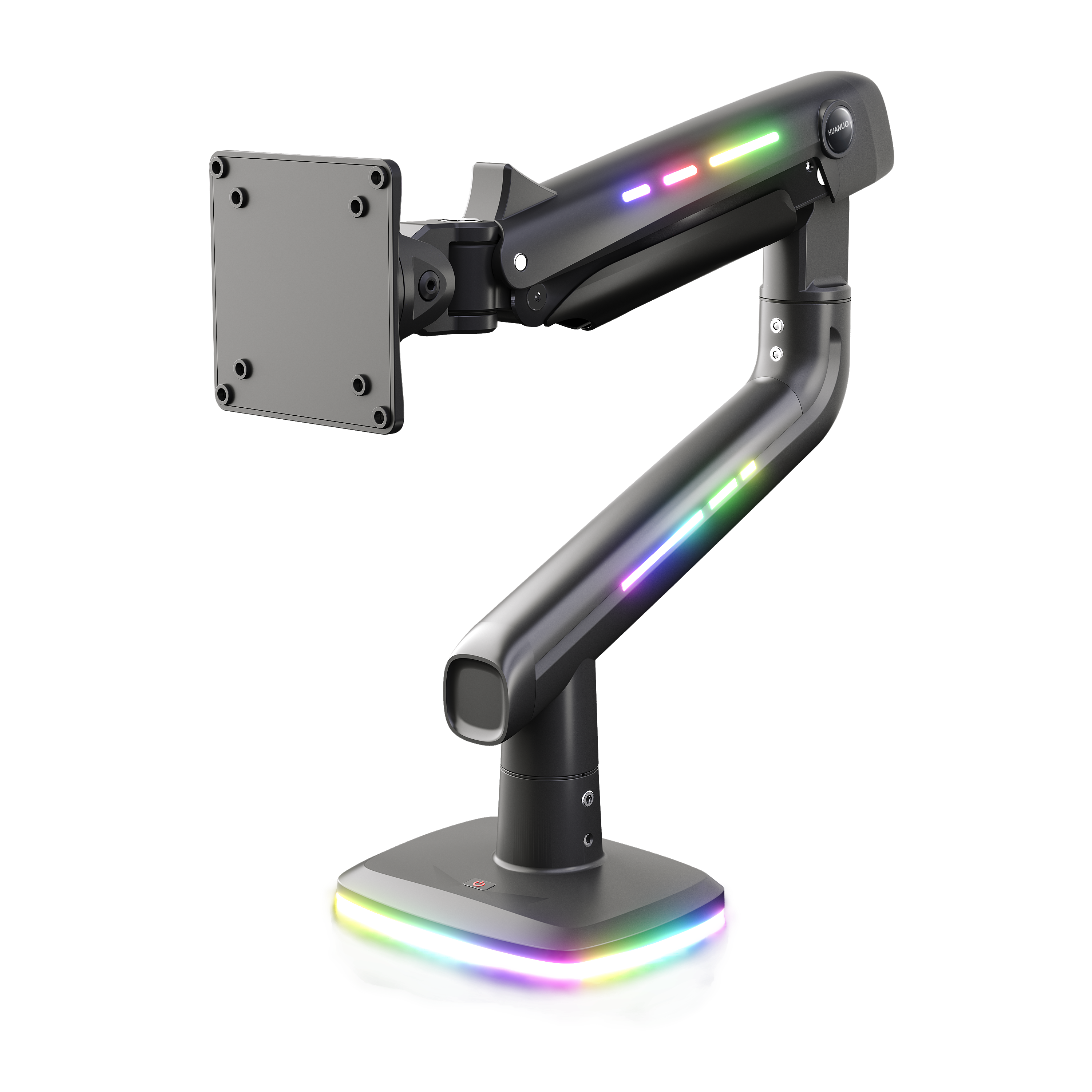 SS43 Heavy Load Single Monitor Arm with RGB Light