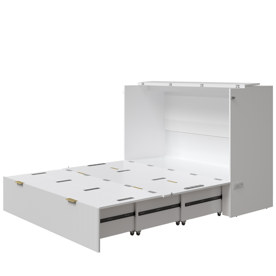 Premium Terra - Queen Cabinet Bed