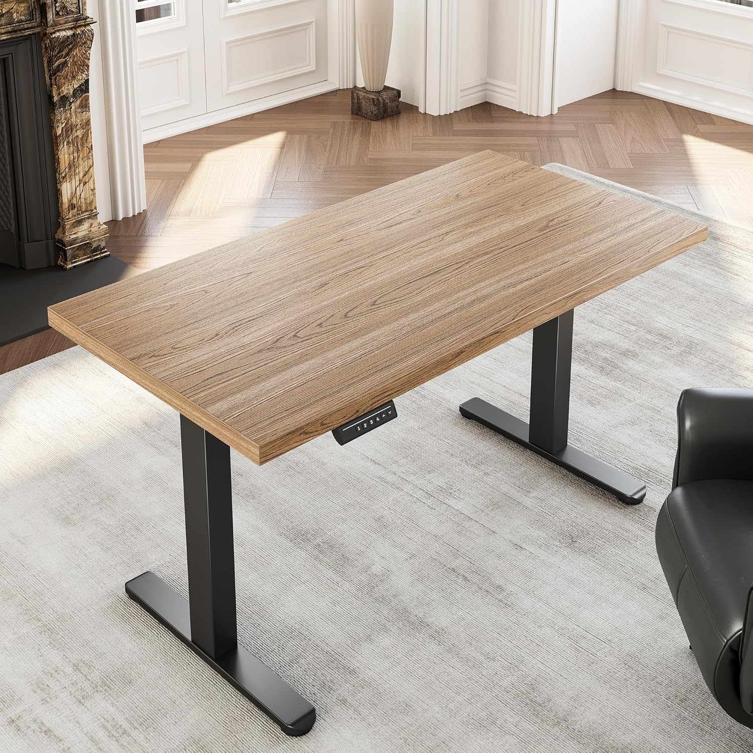 48" Premium Standing Desk - Dark Walnut