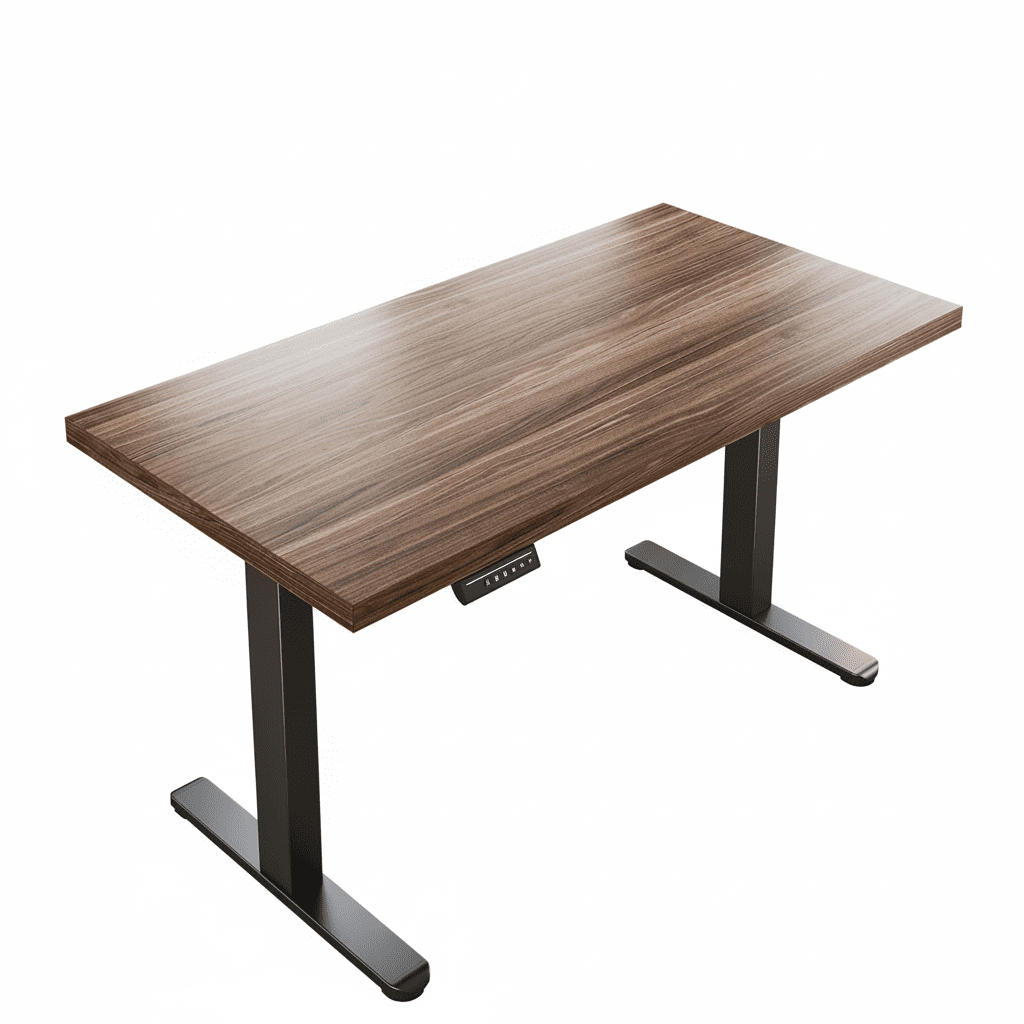 48" Premium Standing Desk - Dark Walnut