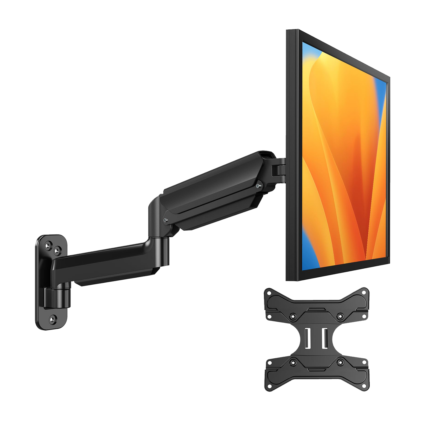 HUANUO adjustable monitor wall mount for 22 to 35 inch screens