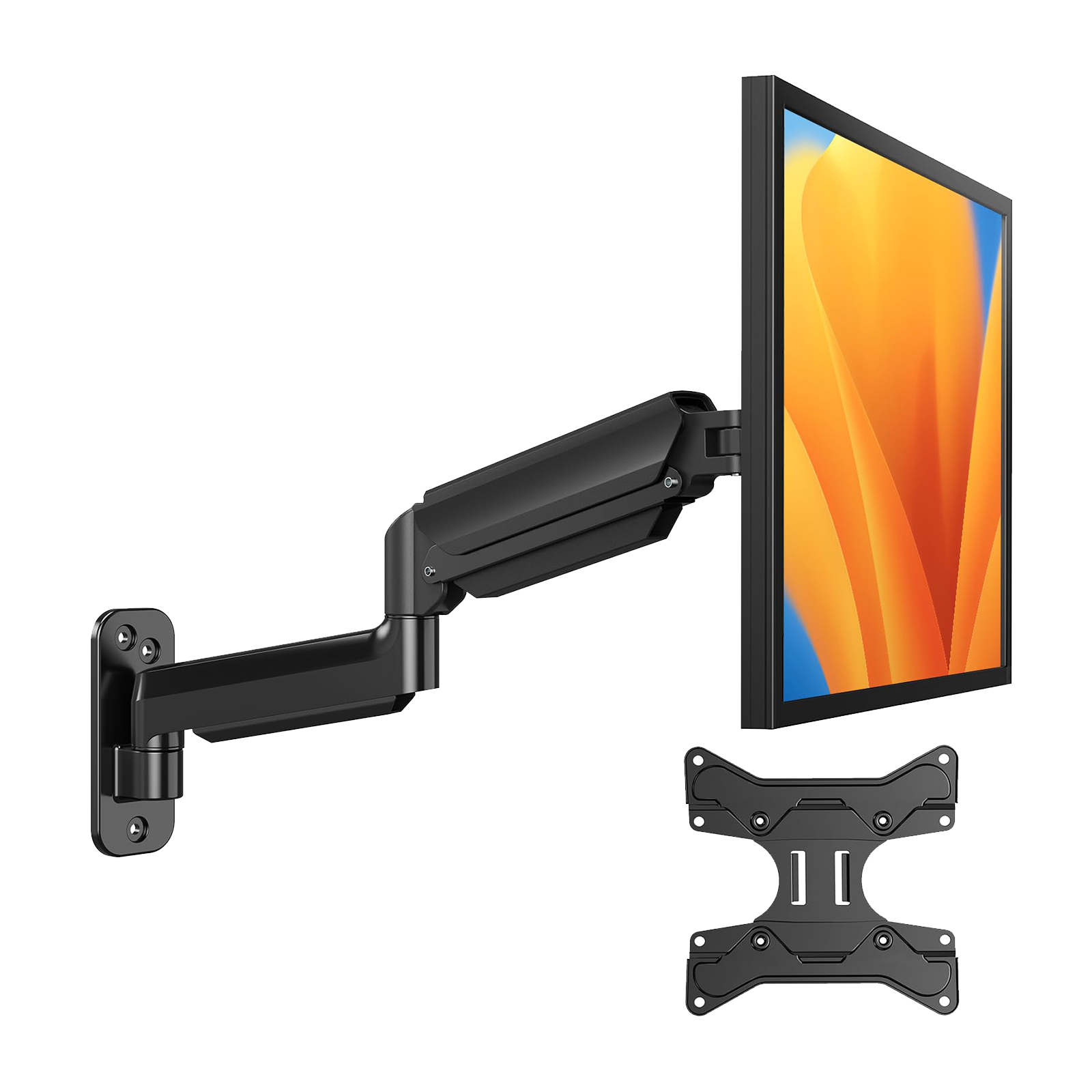 HUANUO adjustable monitor wall mount for 22 to 35 inch screens