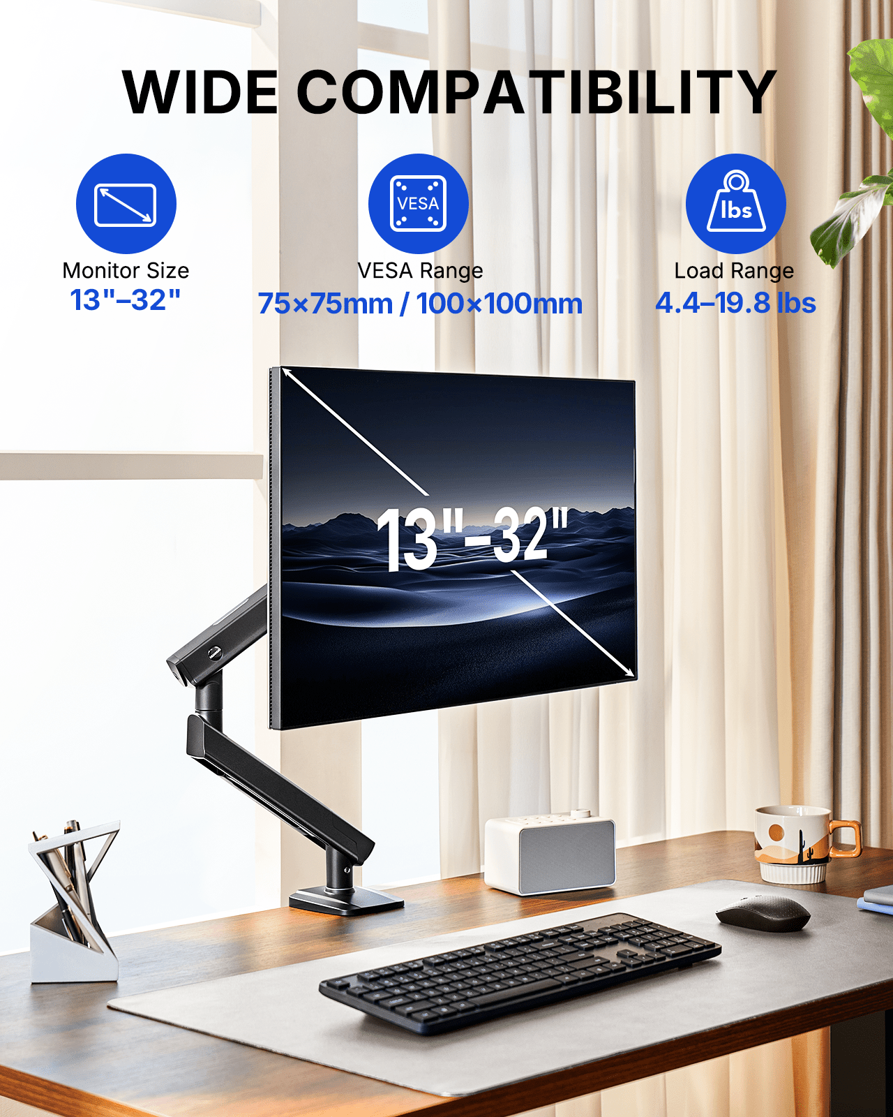 A5 Single Monitor Arm Mount -