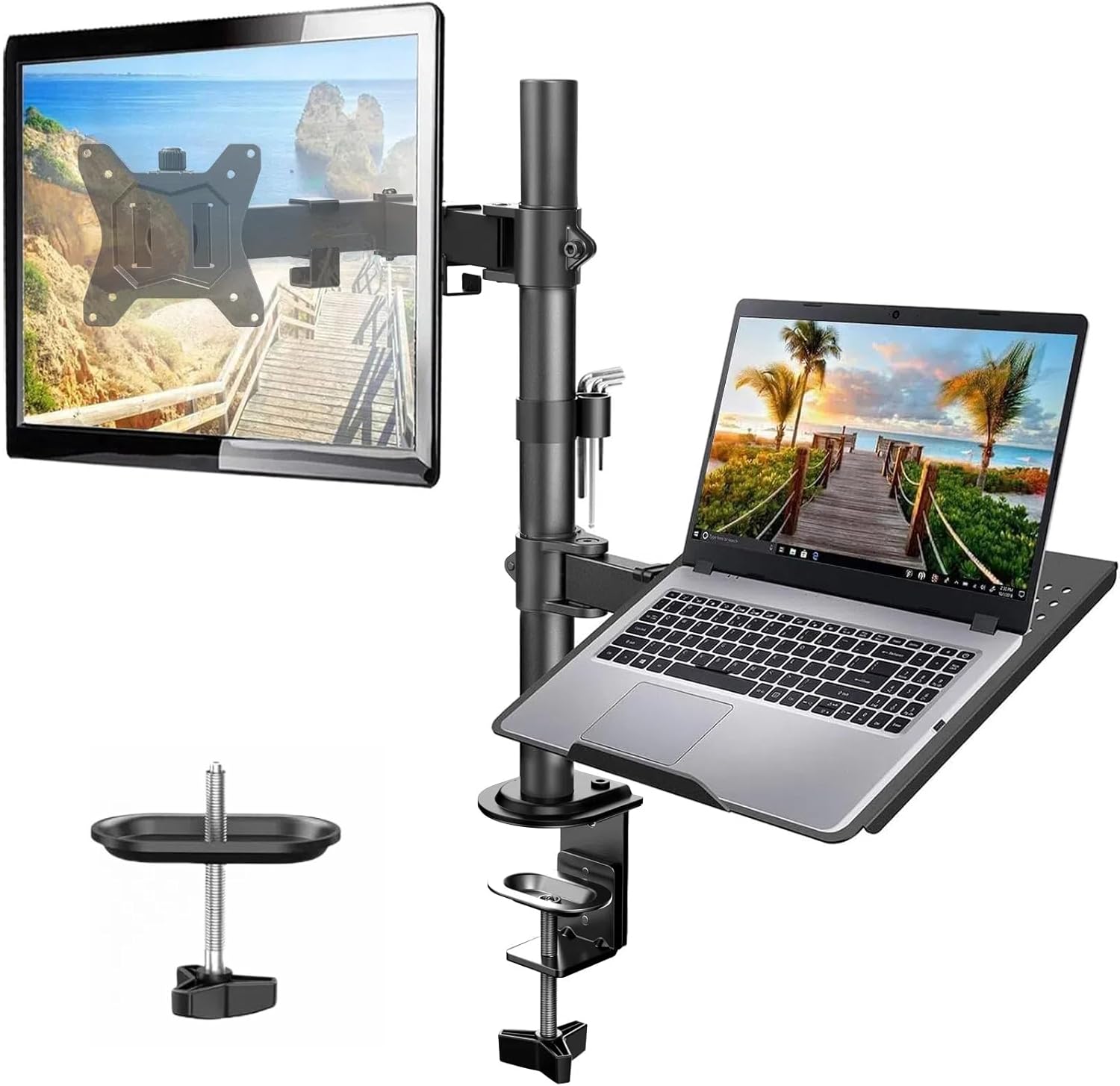 Adjustable Monitor and Laptop Stand -