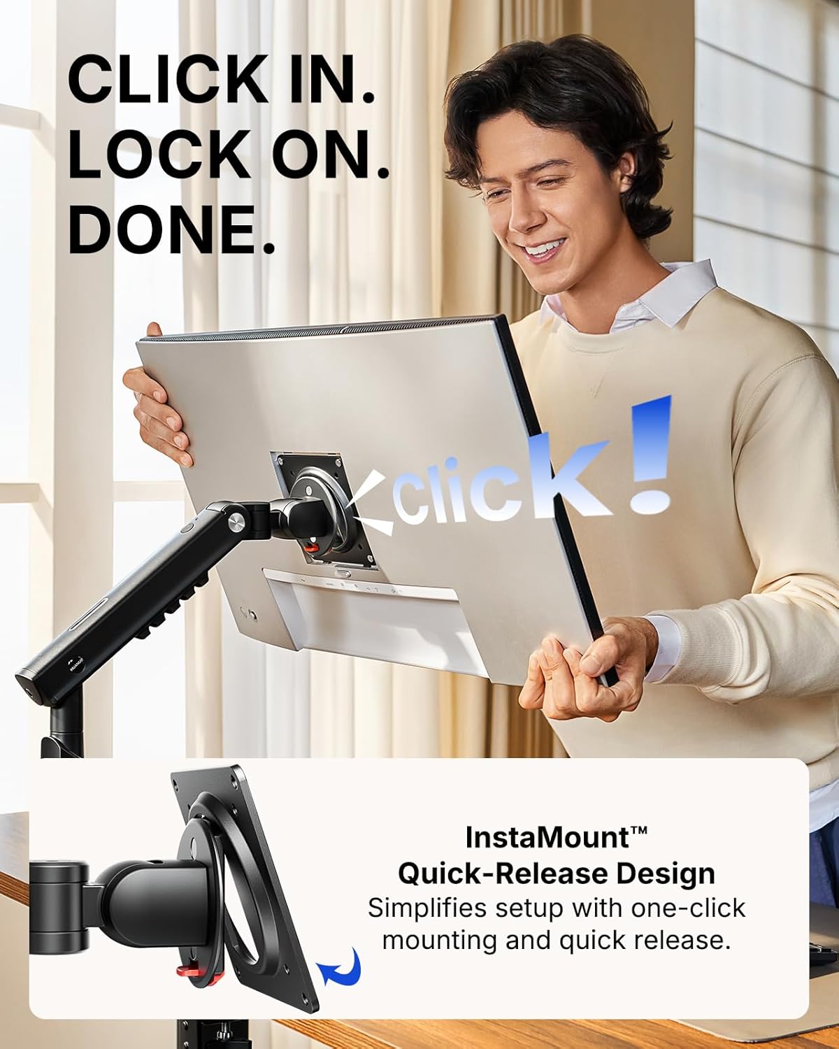 HNDMA119B - DS Dual Monitor Stand -