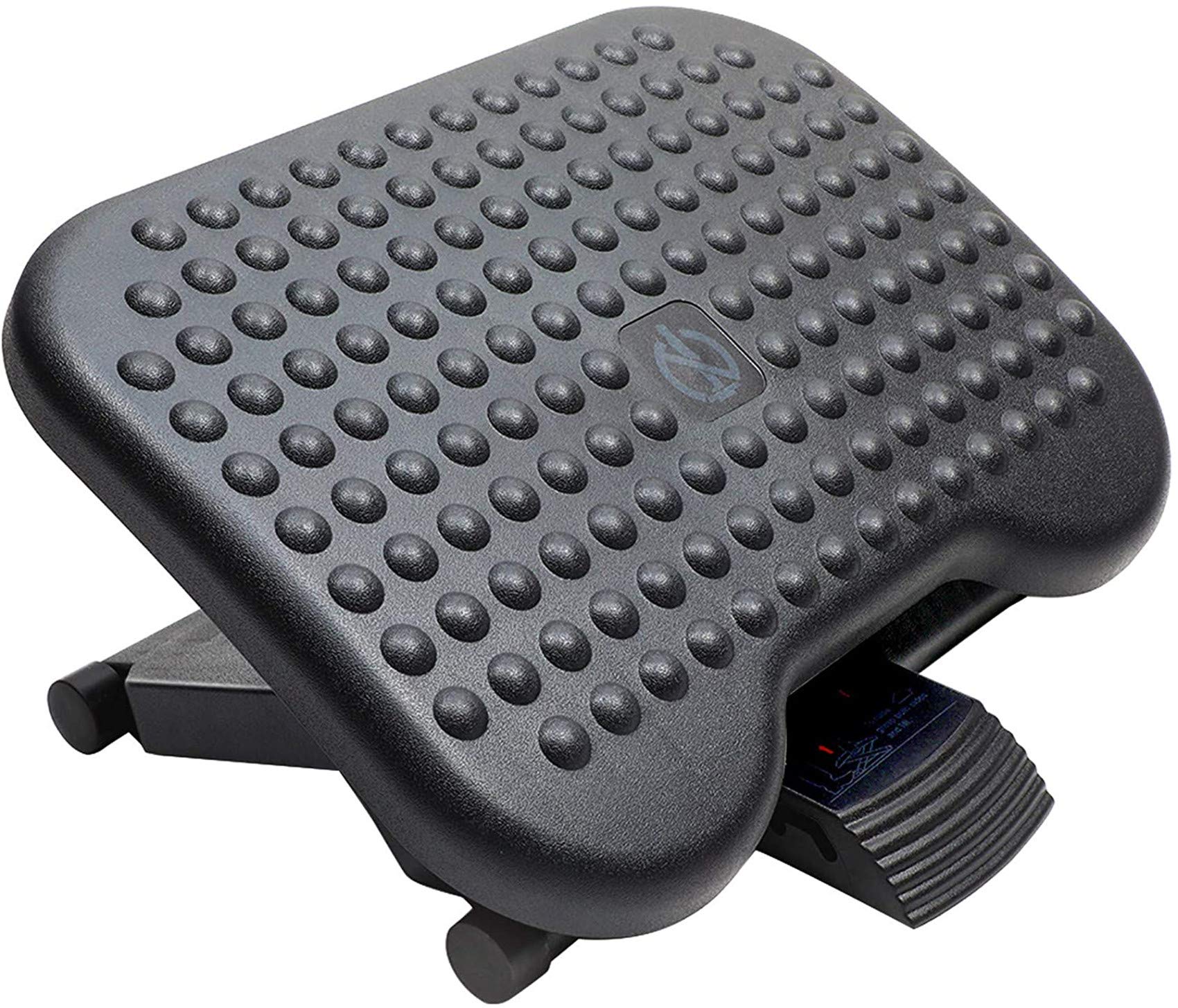 HUANUO Adjustable Desk Footrest - Black