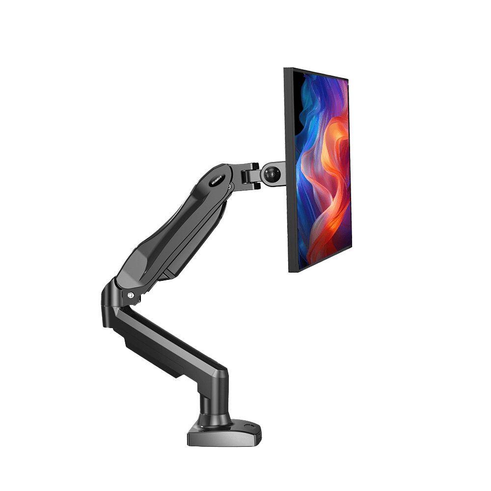 HUANUO HNSS6 Single Monitor Mount for 13 to 32 Inch Screens - Bundle -