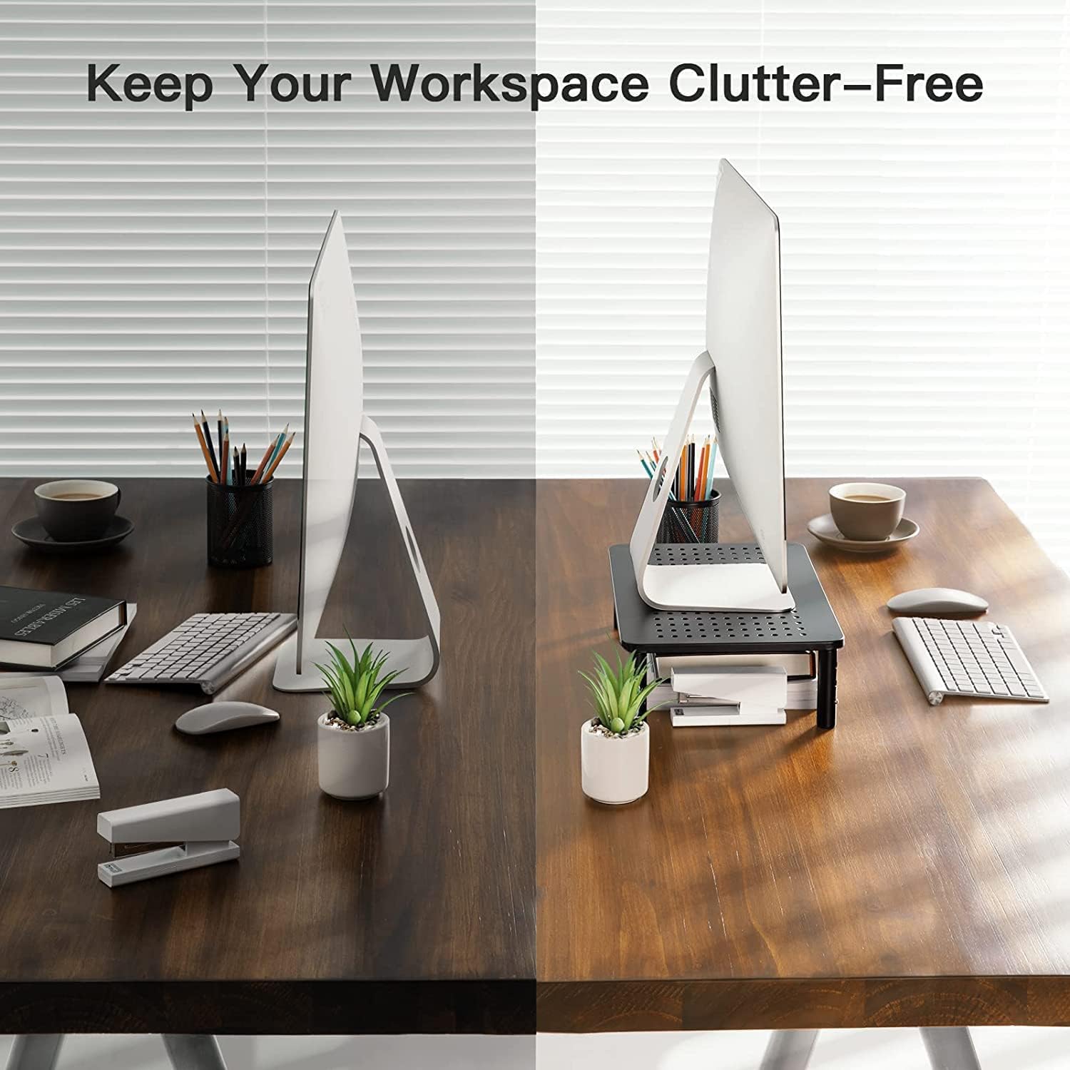 Monitor Stand Riser - Black