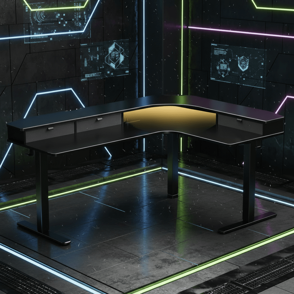 Nebula - Full Side Drawers & LED Lights