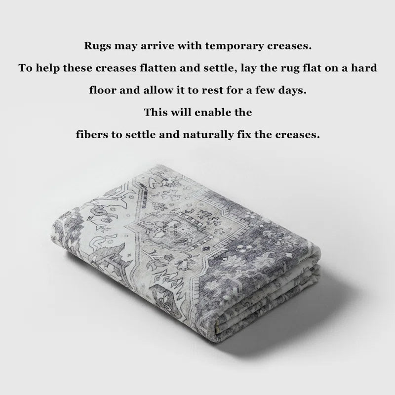 Oriental BOHO Vintage Print Rug -