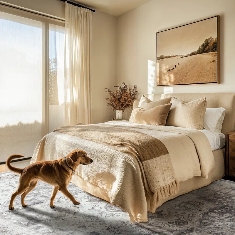 Oriental BOHO Vintage Print Rug -