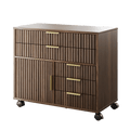 Premium Ritual Cabinet - Fluted - Dark Walnut