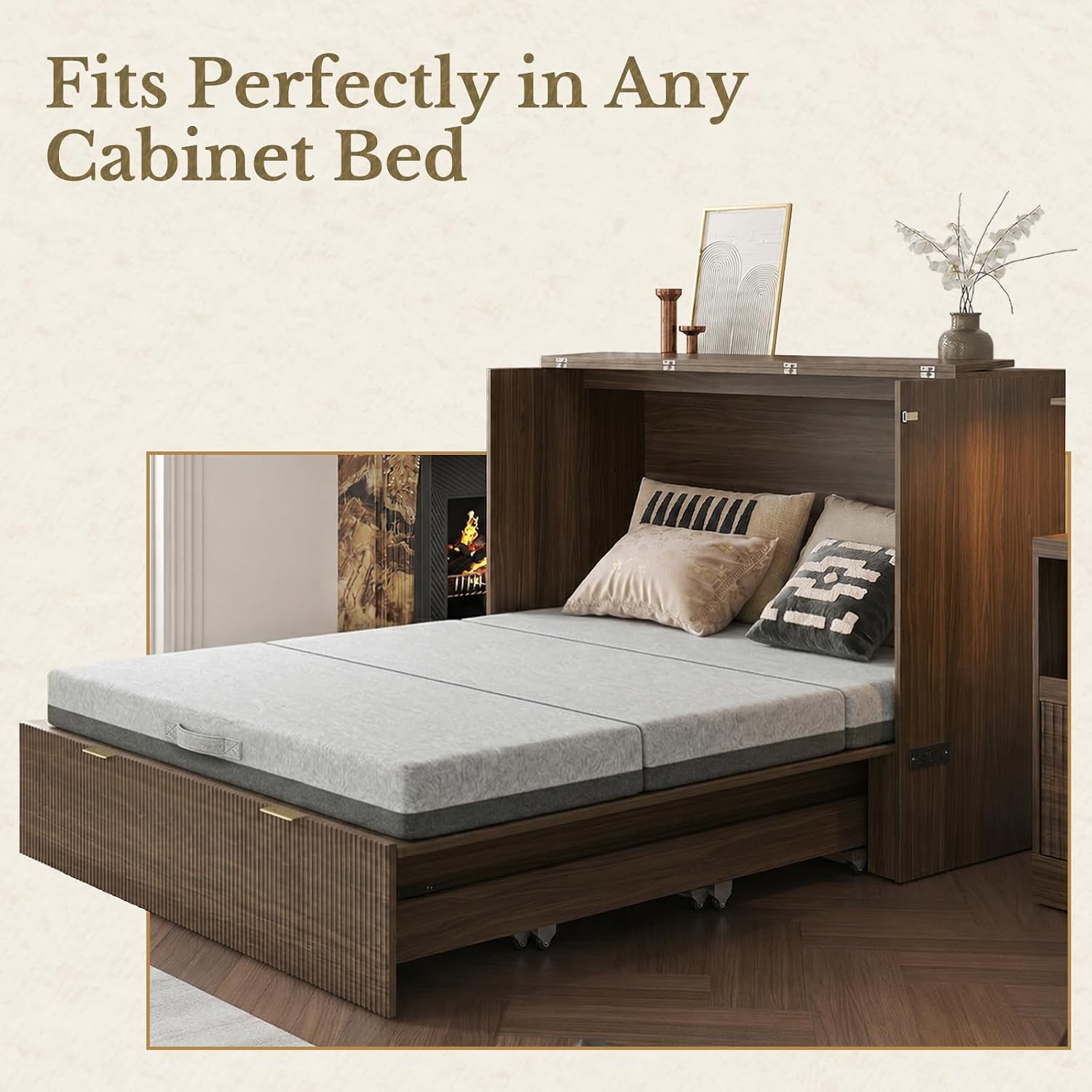 Premium Sable Folding Mattress Q/F/T - Queen (U.S. Standard)