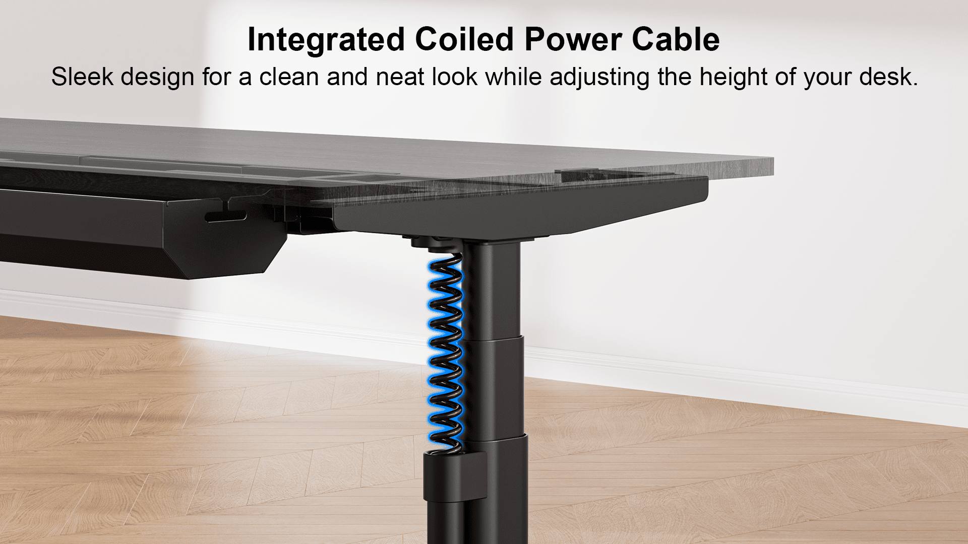 Smart Cable - Ready Standing Desk Frame -