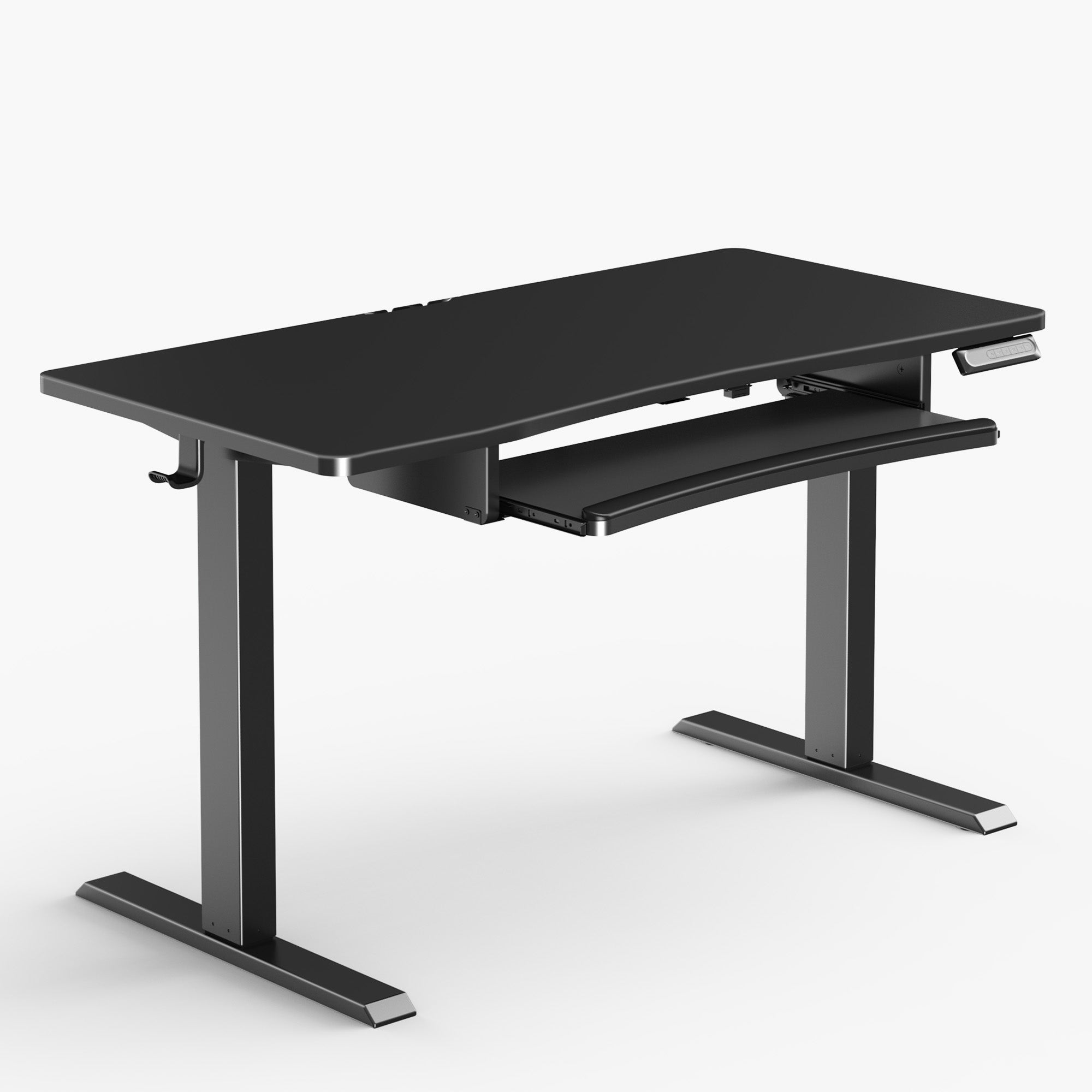 Standing Desk with Large Keyboard Tray - 48" x 24"