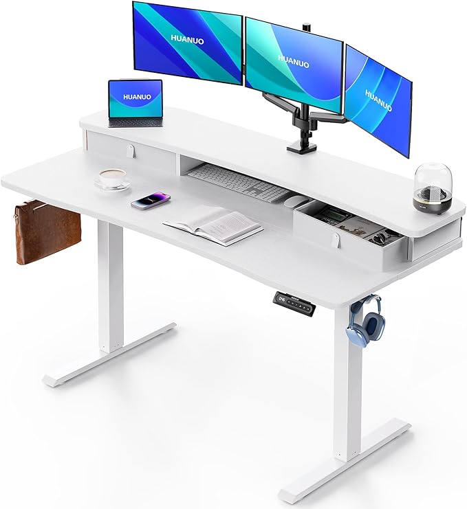 Storage Series Standing Desks - + Arc board & Drawers