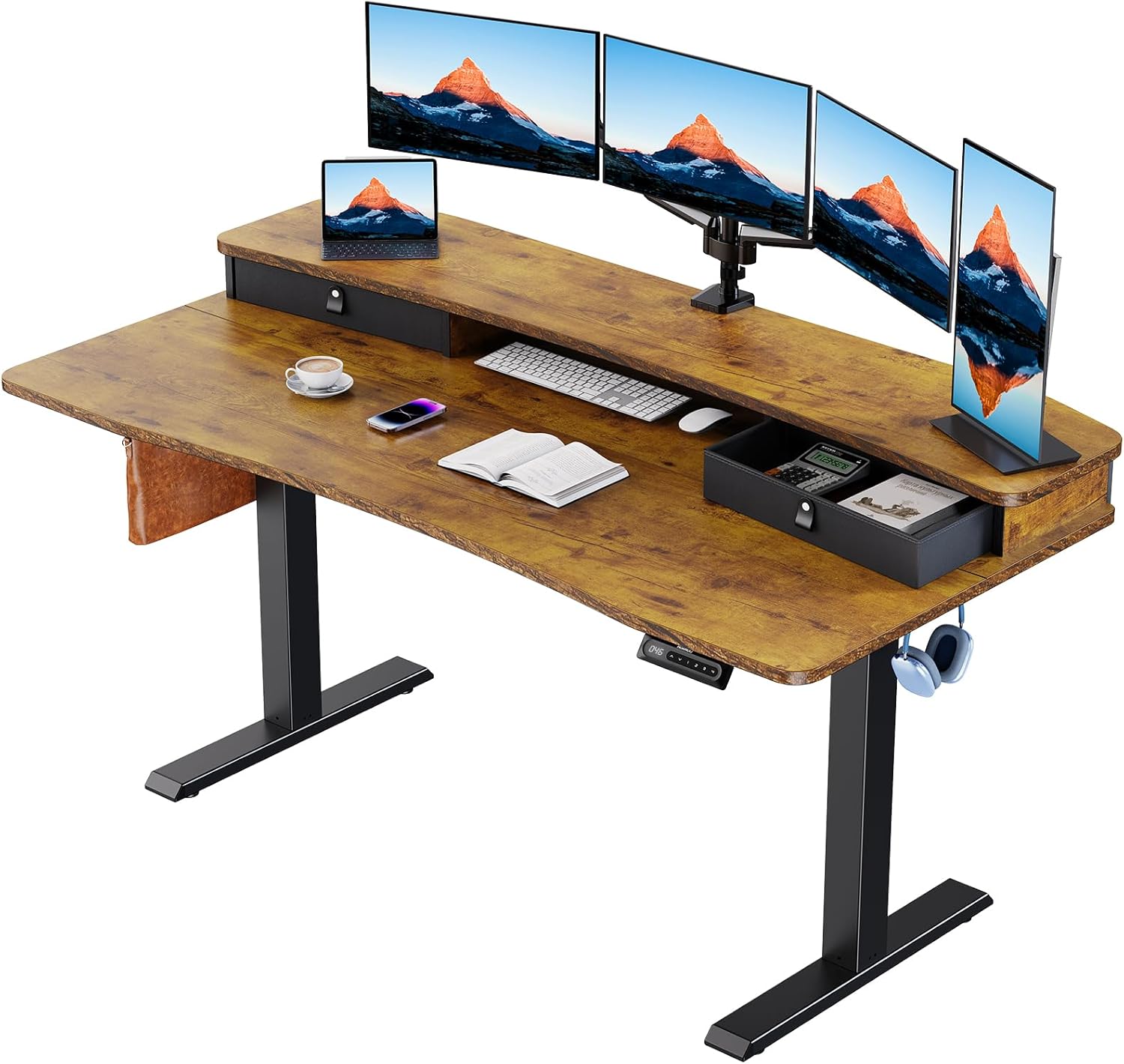 Storage Series Standing Desks - + Arc board & Drawers