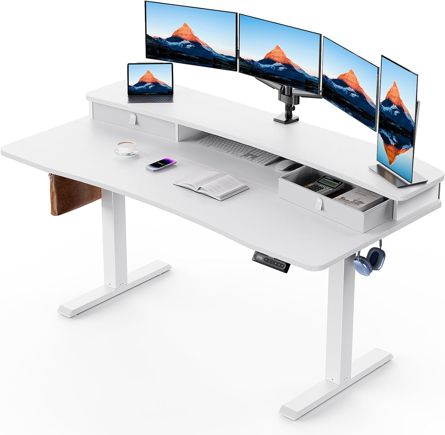 Storage Series Standing Desks - + Arc board & Drawers