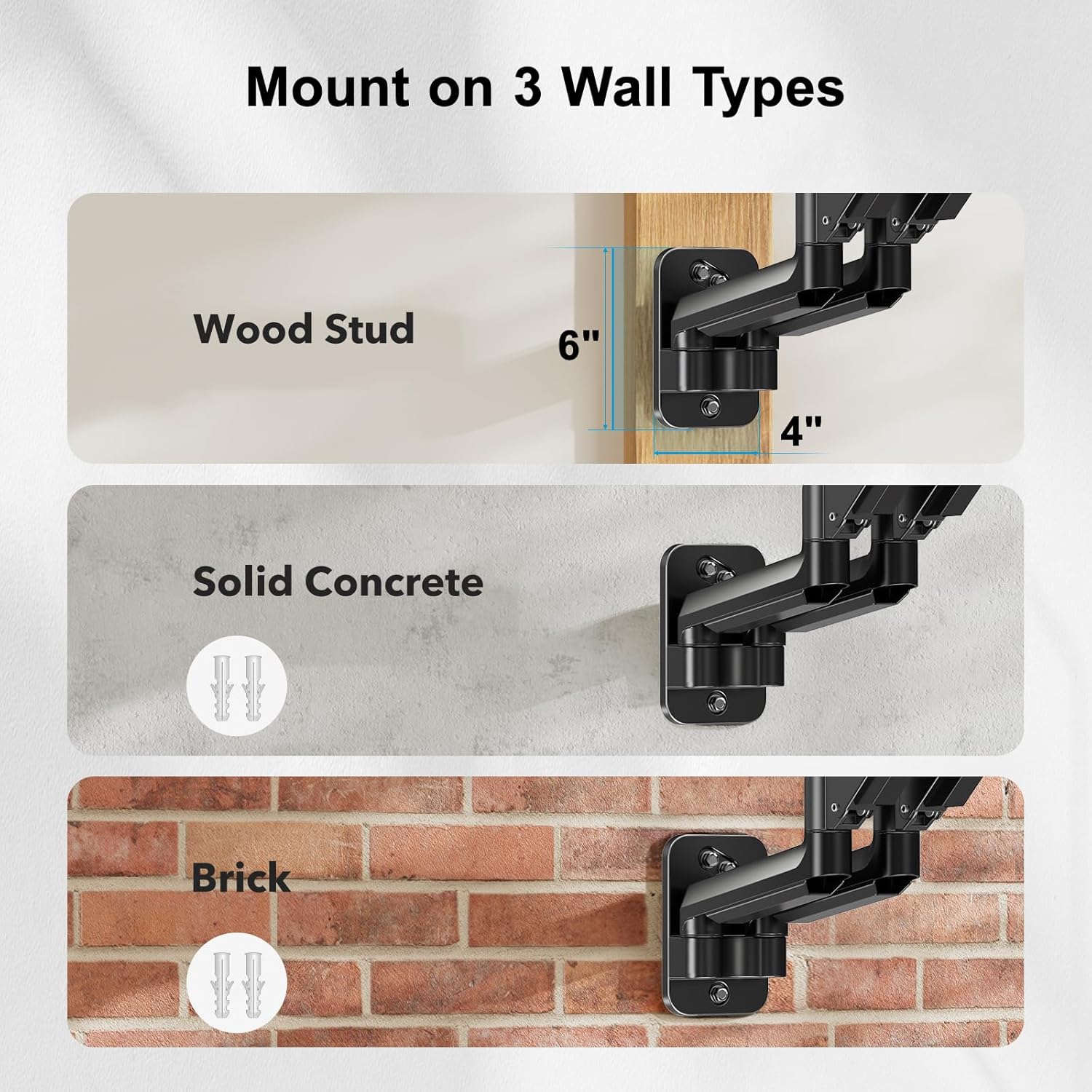 WDS1 Dual Monitor Wall Mount -