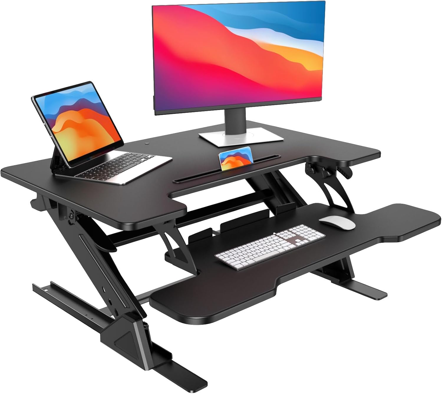Z - shaped Standing Desk Converter - 32 Inch