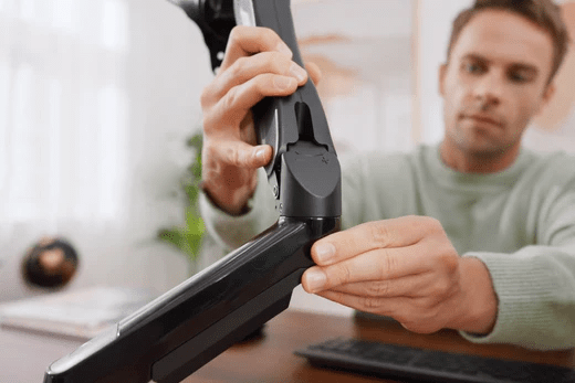 How to Choose the Right Huanuo Monitor Arm Mounting Options (Clamp vs. Grommet & More) - HUANUO