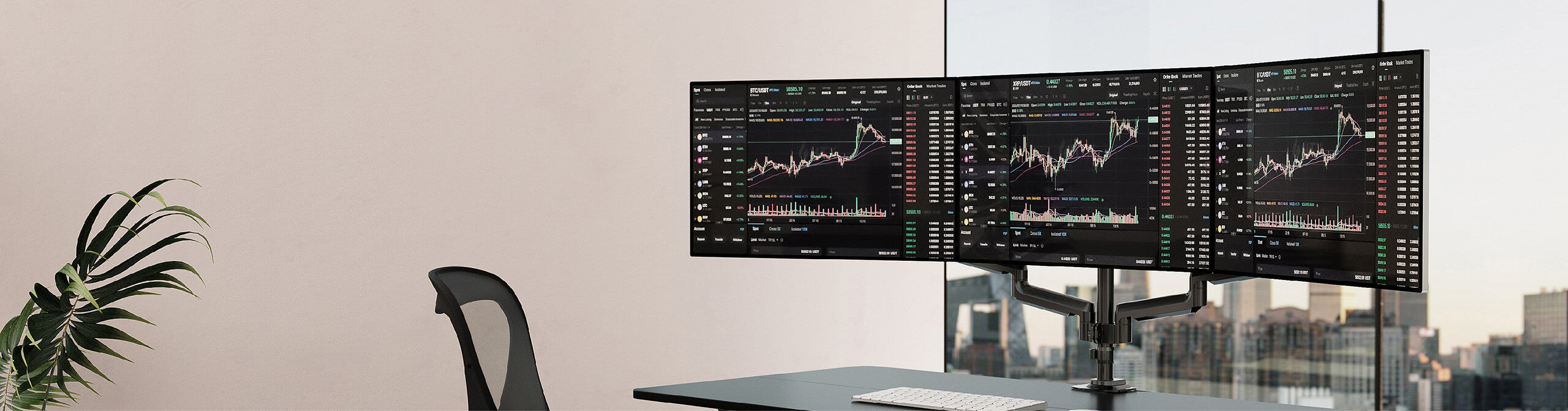 Triple Monitor Mounts