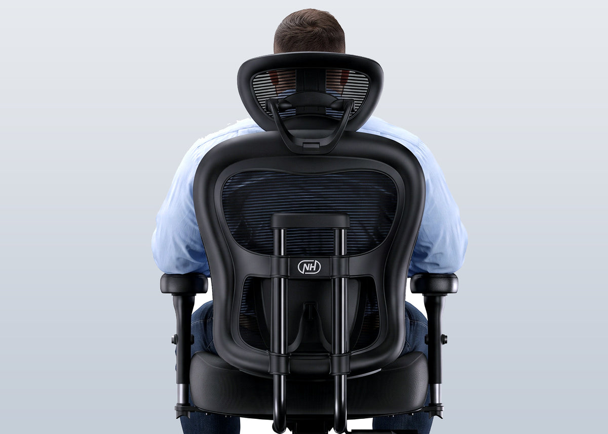 Ergonomic Spine Support & Airflow