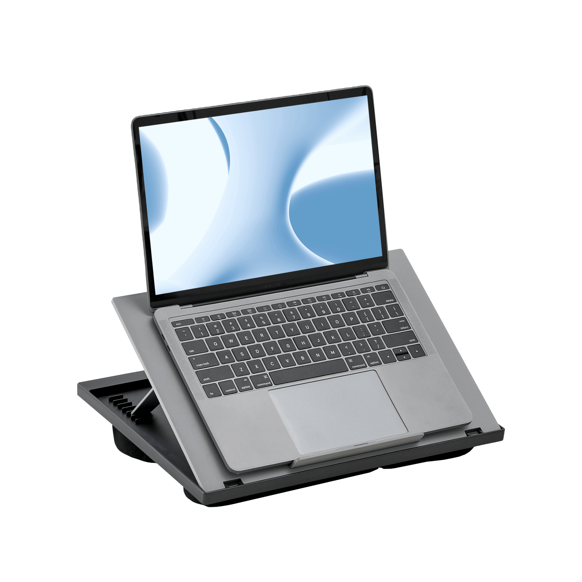 15" 8-Level Bolster Lap Desk - Gray