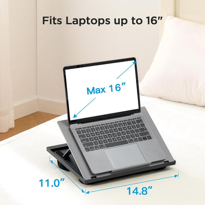 15" Adjustable Lap Desk - Gray