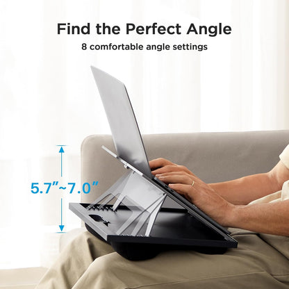 15" Adjustable Lap Desk - Gray