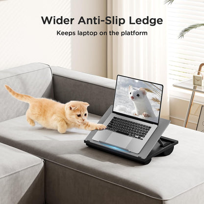 15" Adjustable Lap Desk - Gray