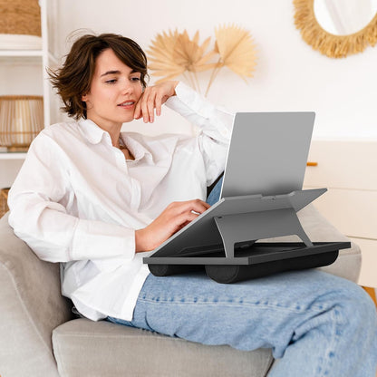15" Adjustable Lap Desk - Gray