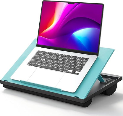 15" Adjustable Lap Desk - Turquoise