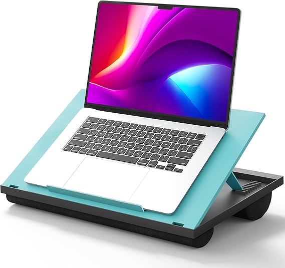 15" Adjustable Lap Desk - Turquoise
