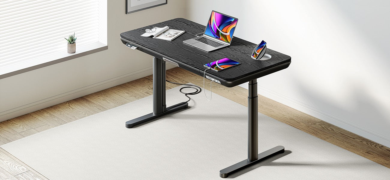 56.7" All-in-One Charging Standing Desk