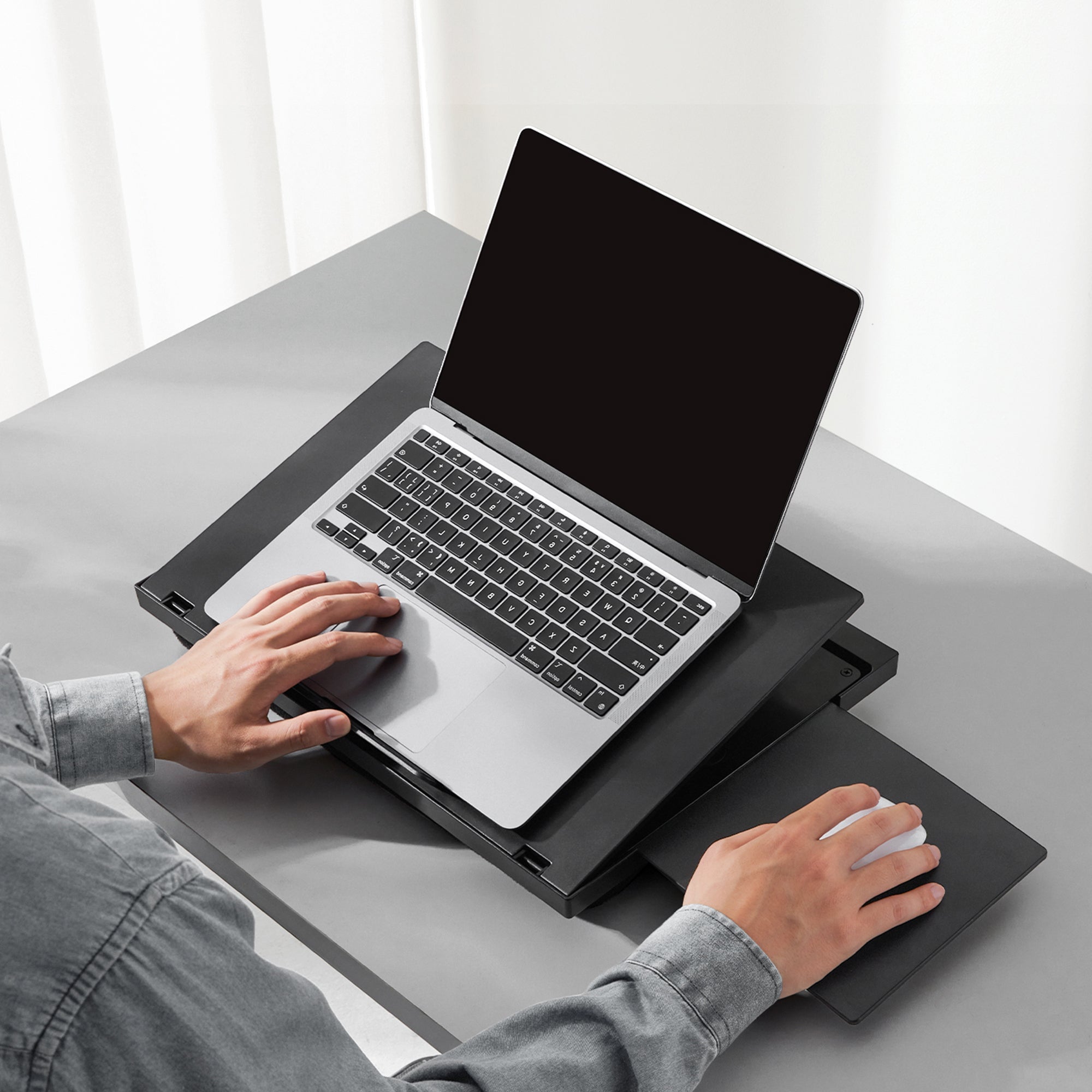 17" Detachable Mouse Pad Lap Desk -