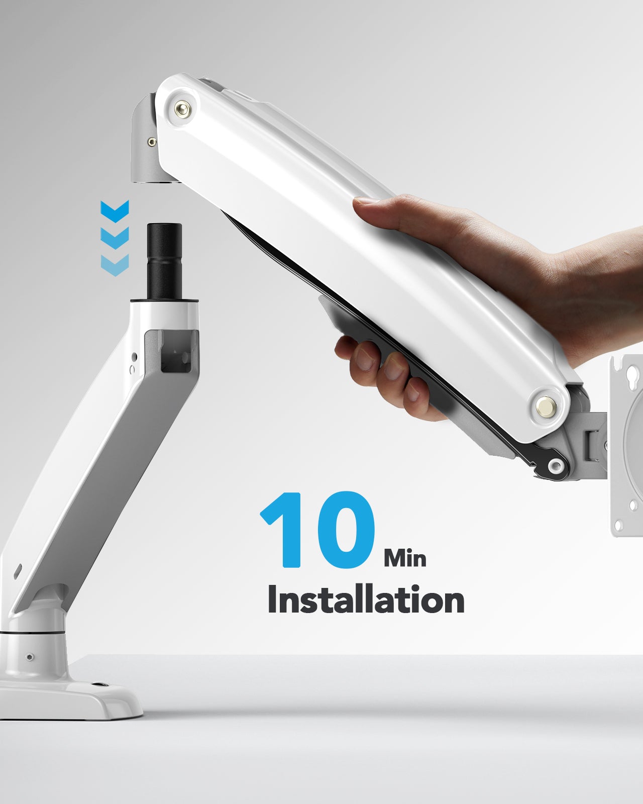 Amazon.com: Ergounion Dual Monitor Mount with Crossbar and