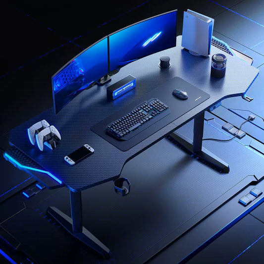 RGB Gaming Standing Desk