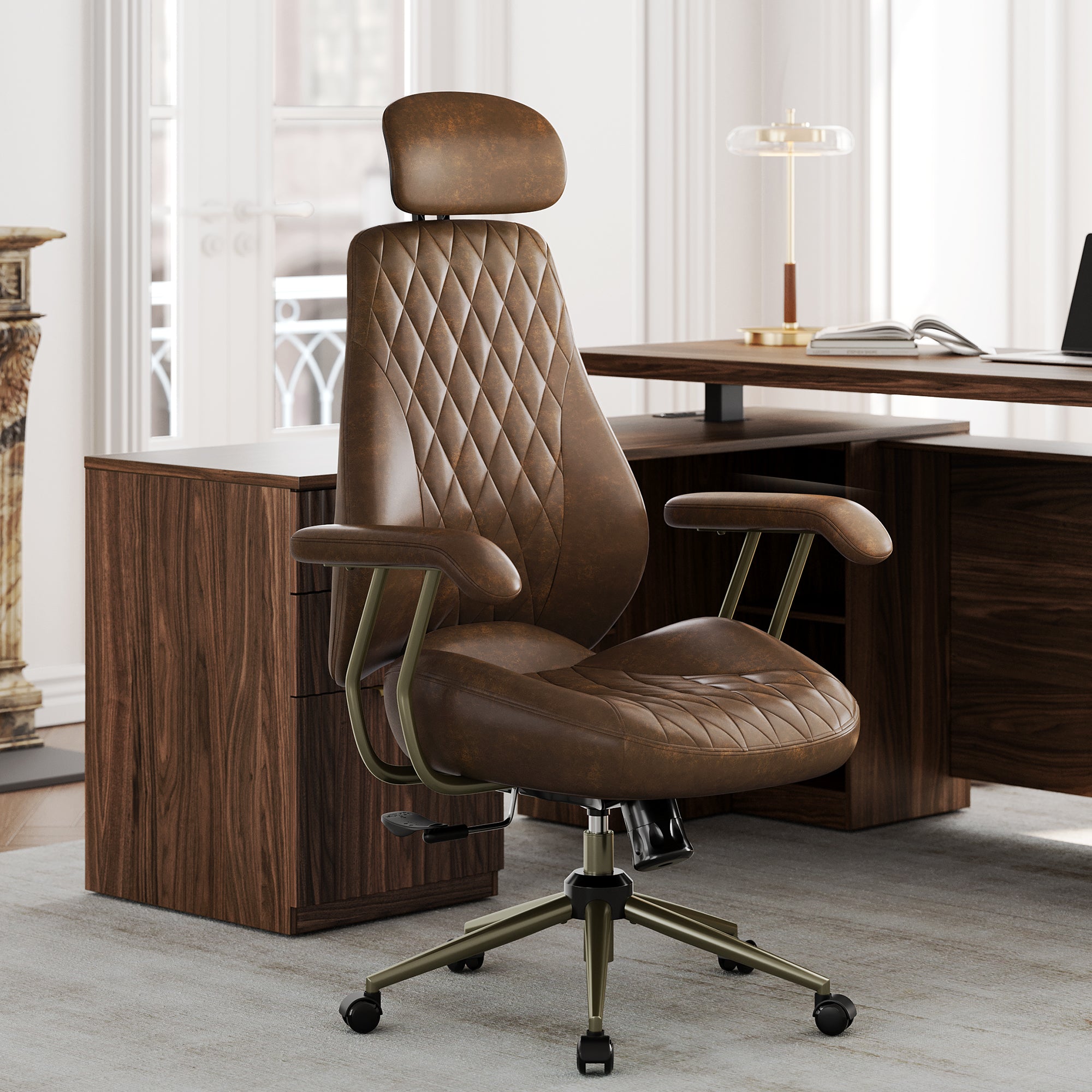 Premium 3D Headrest Executive Office Chair