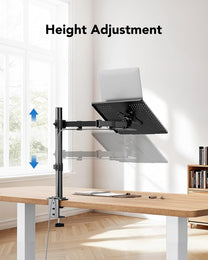 Adjustble Computer Arm 2-in-1 Adjustable Laptop & Monitor Arm – HUANUO