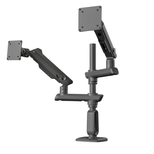 Dual Monitor Arm for Extra Tall & Heavy-Duty Screens