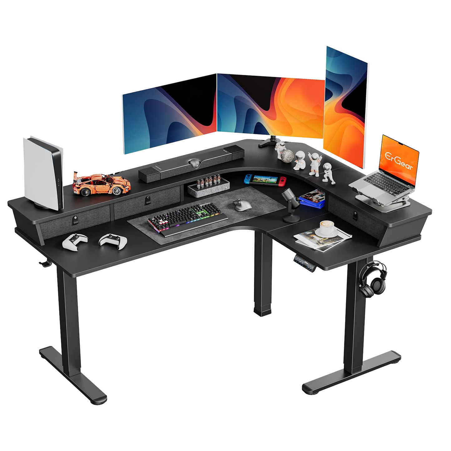 L-shaped Series Standing Desk