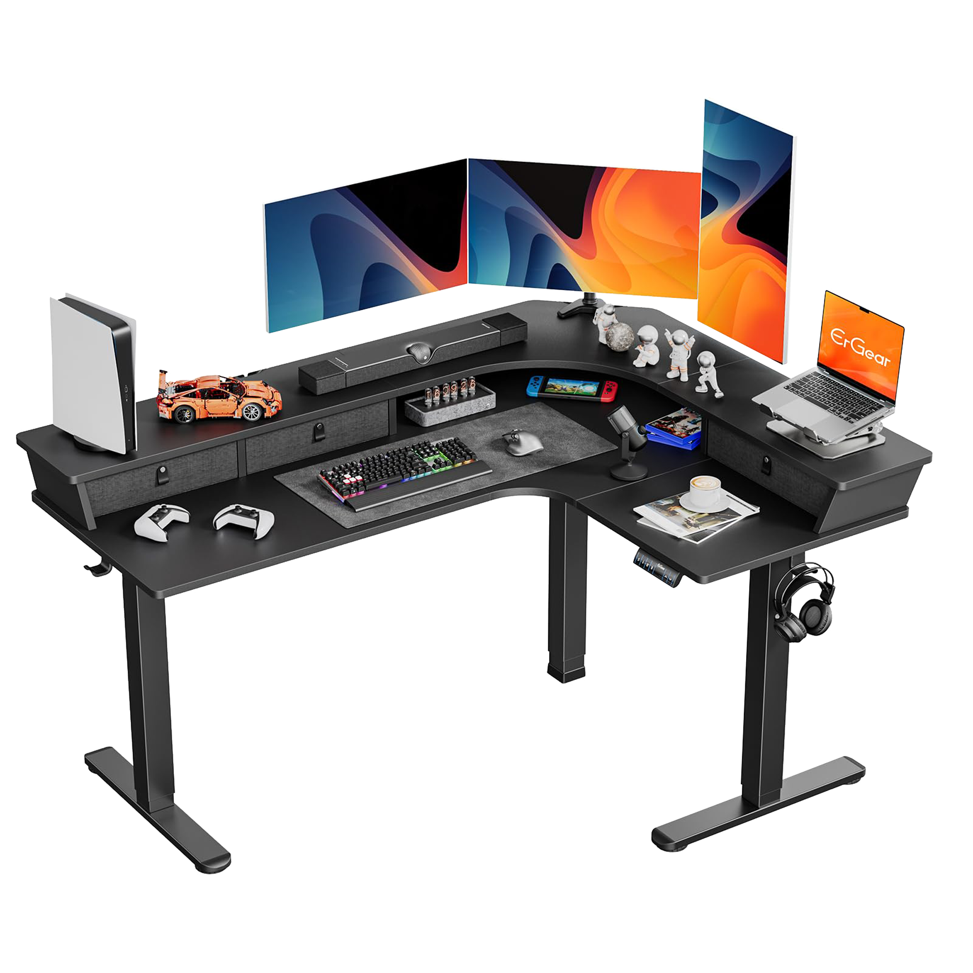 L-shaped Series Standing Desk