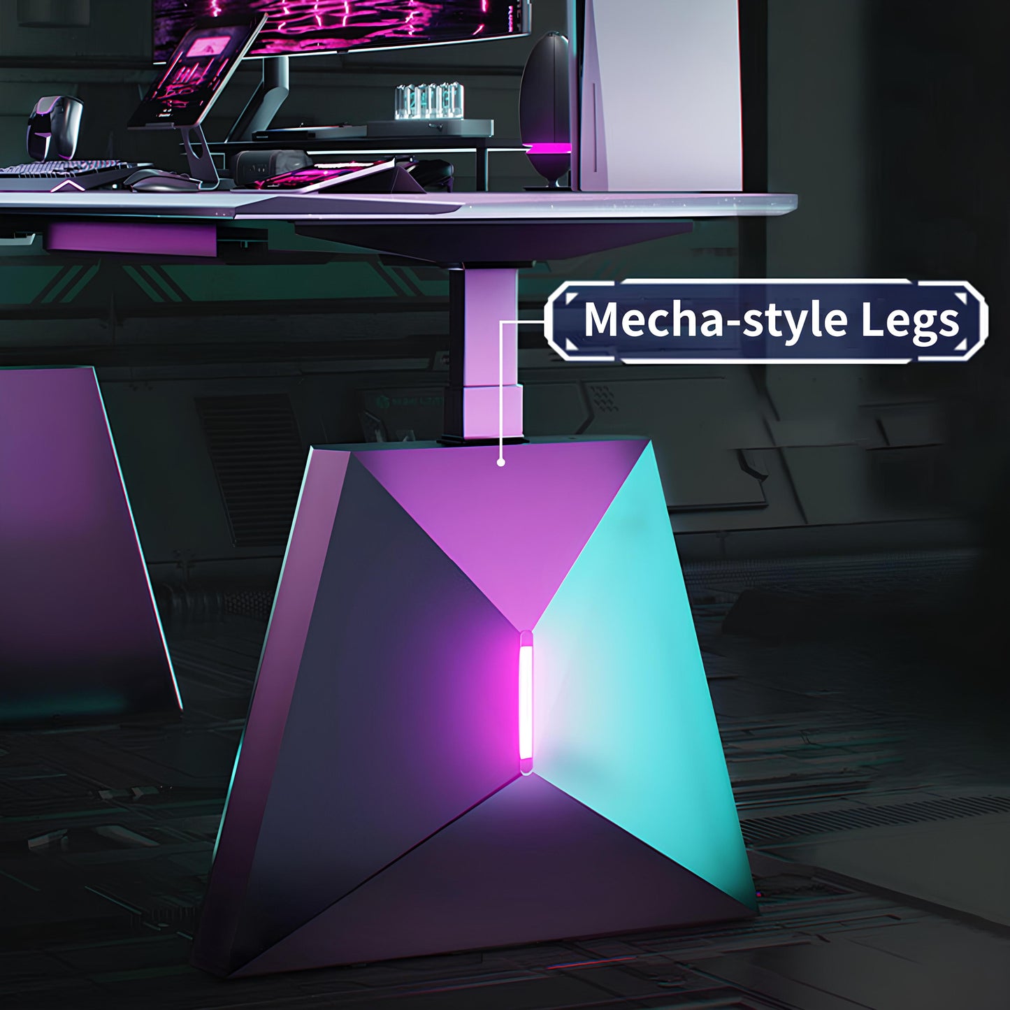 Mecha Gaming Standing Desk