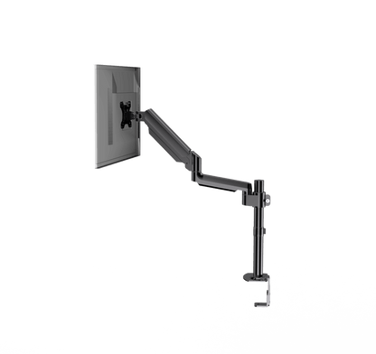 HUANUO single monitor mount with adjustable arm for 13-32 inch displays.