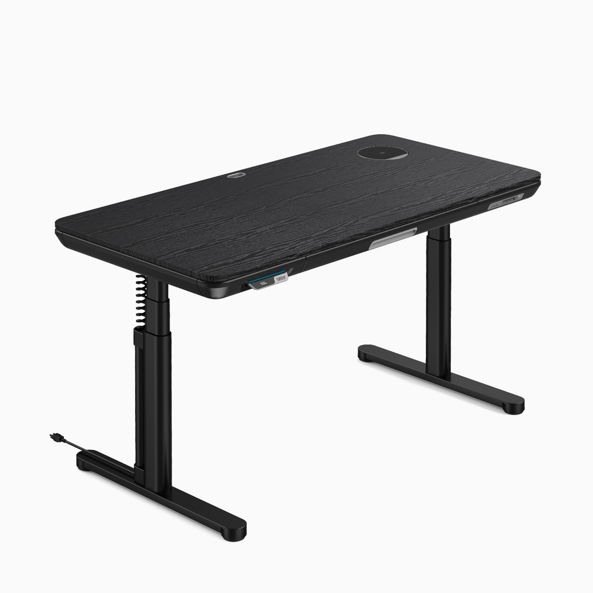 56.7" All - in - One Charging Standing Desk - Black