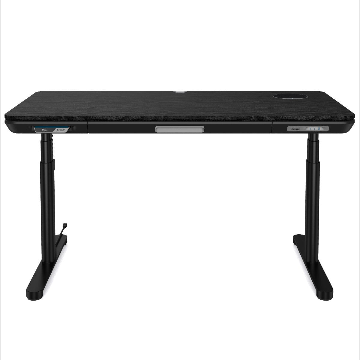 56.7" All - in - One Charging Standing Desk - Walnut