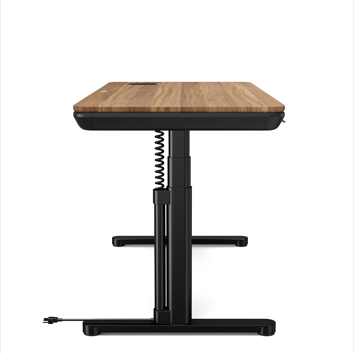 56.7" All - in - One Charging Standing Desk - Walnut